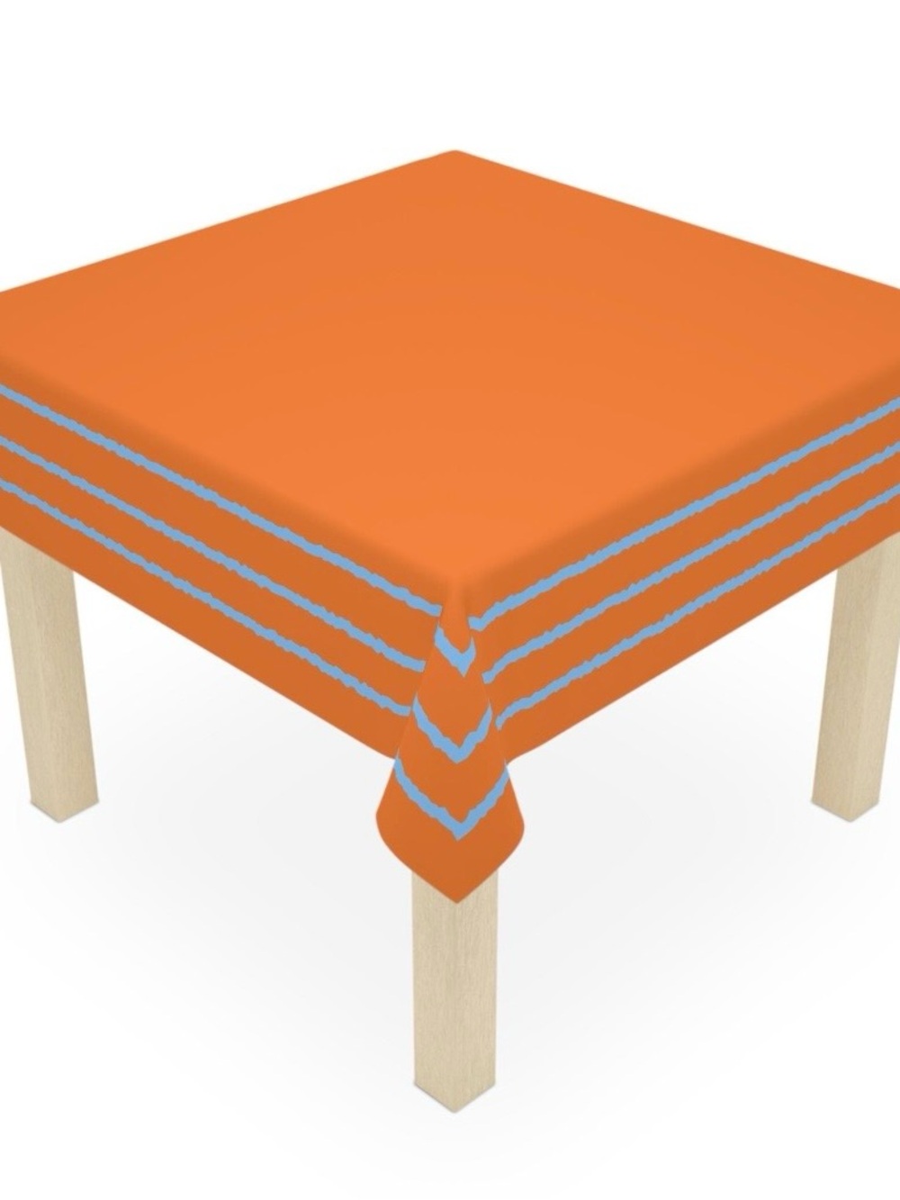 Orange Tablecloth - Home Dining
